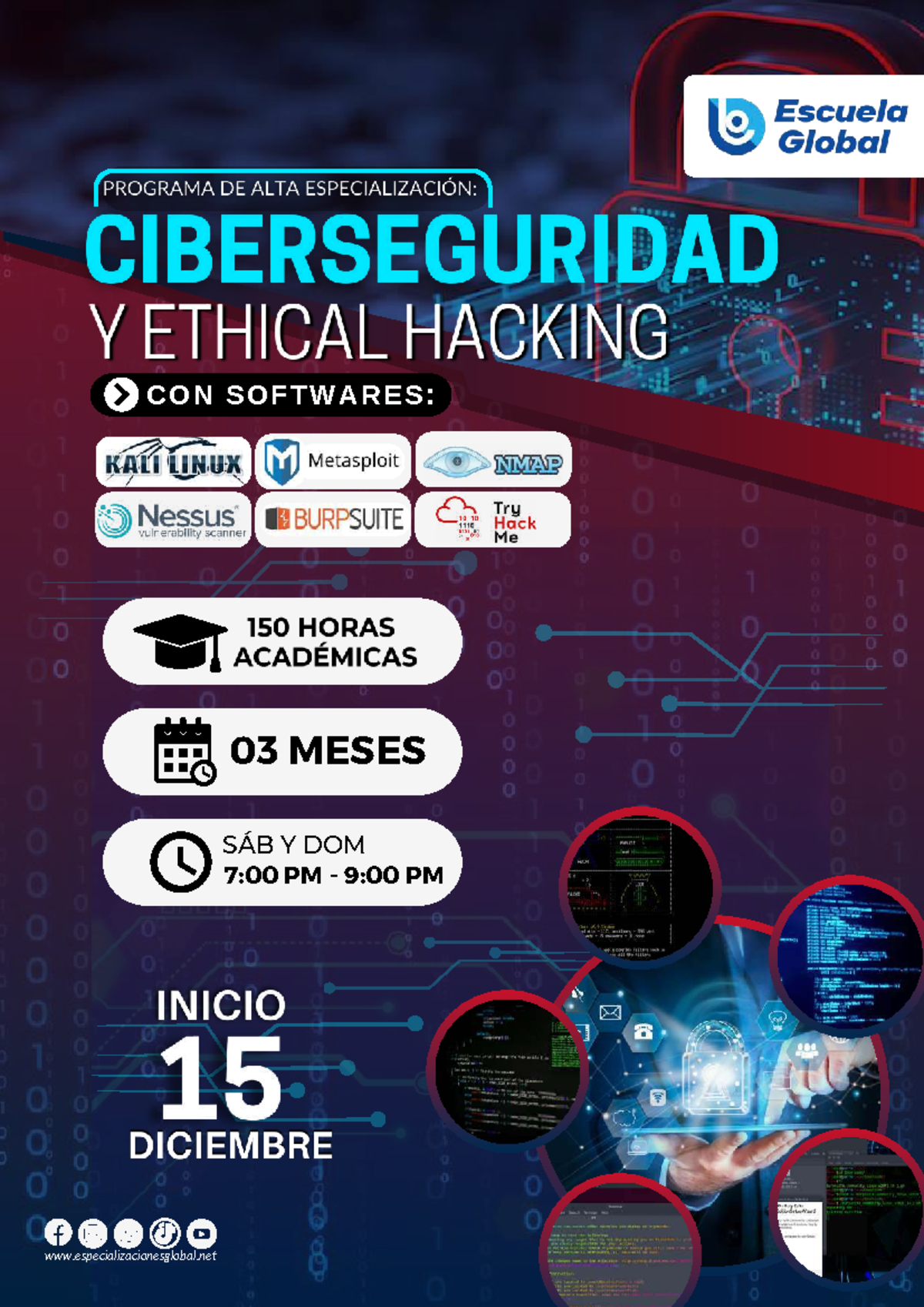 Programa de Alta Especialización en Ciberseguridad y Ethical Hacking ...