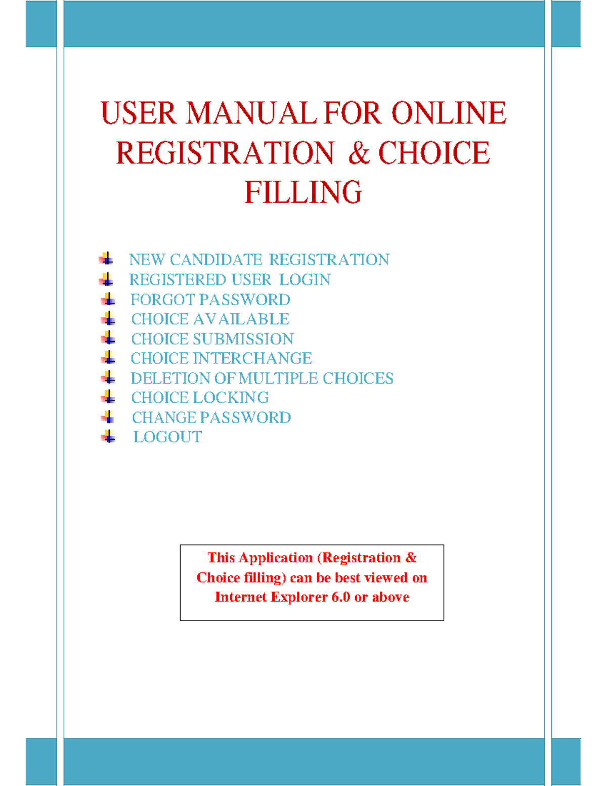 MCC 2020 Counseling User Manual: Choice Filling & Registration Guide ...