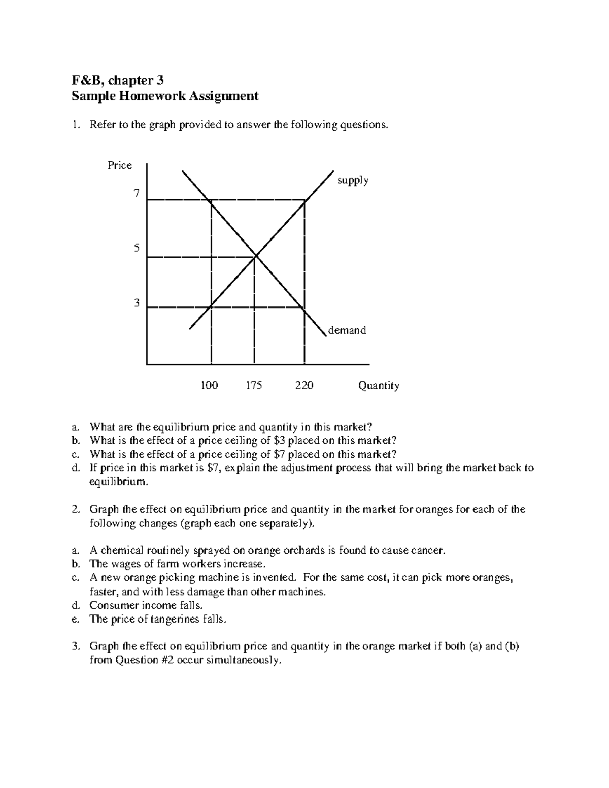 HW-3 - Bài tập - F&B, chapter 3 Sample Homework Assignment Refer to the ...