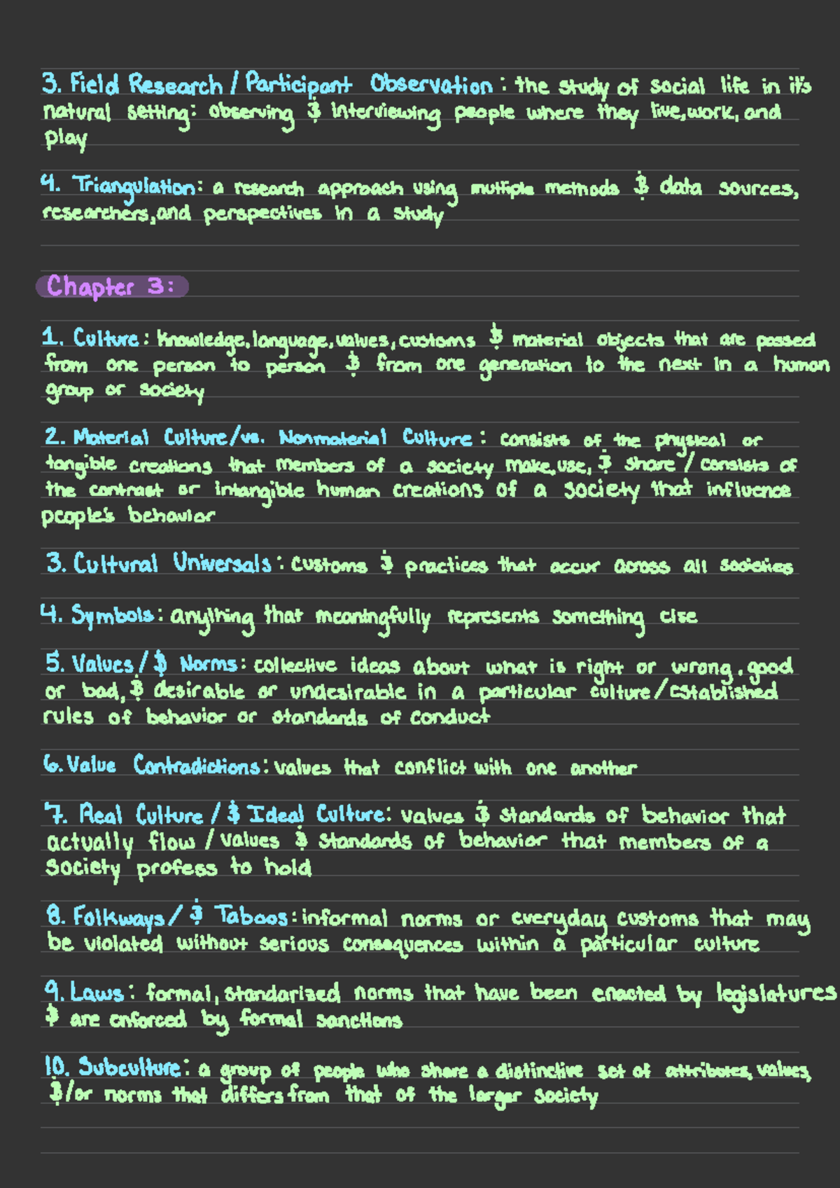 Test 1 Study Guide: Chapter 2 - Key Concepts and Definitions - Studocu