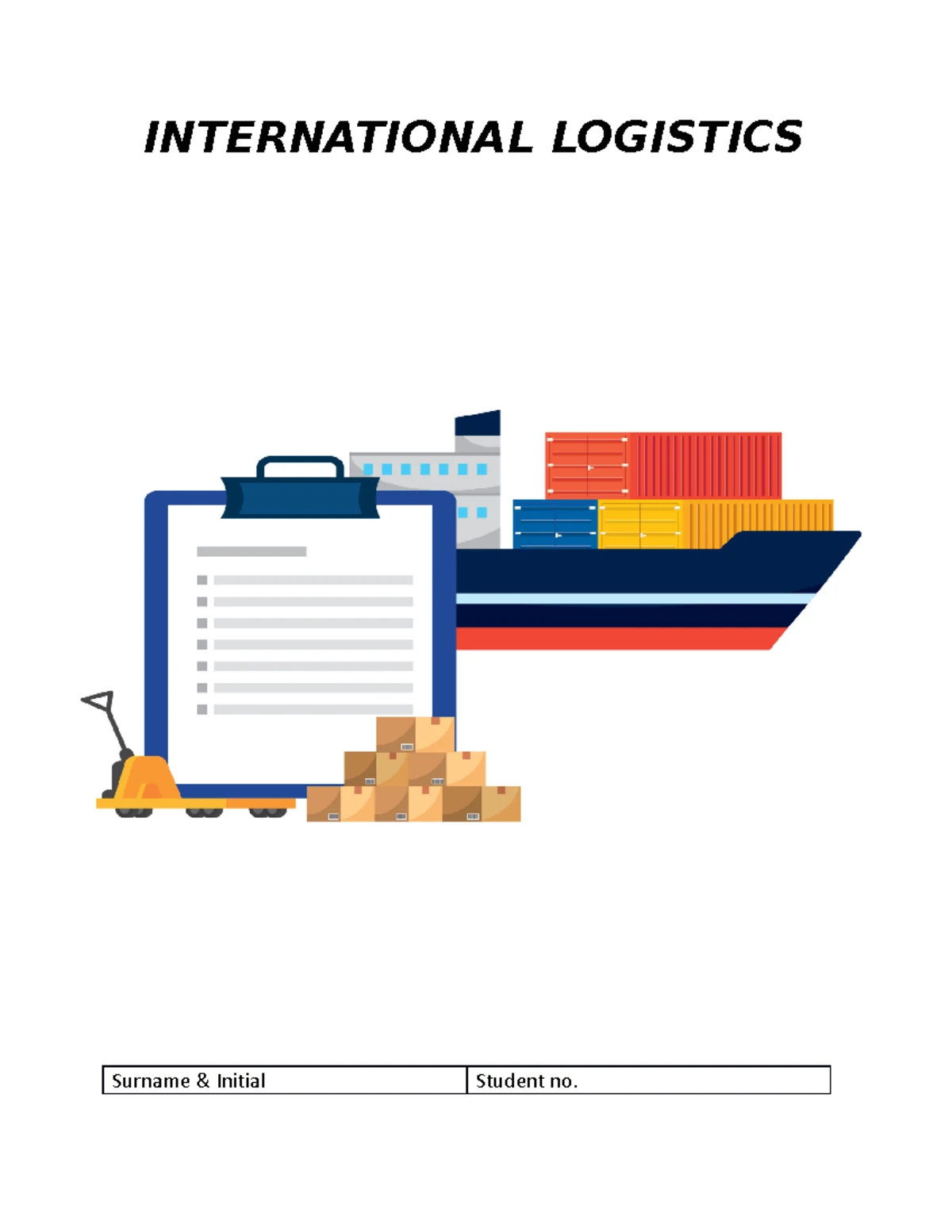LMNM312 Logistics Practice Questions and Analysis Guide - Studocu