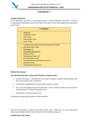 Assignment 3: Problem Statement on Adder Class Functionality - Studocu