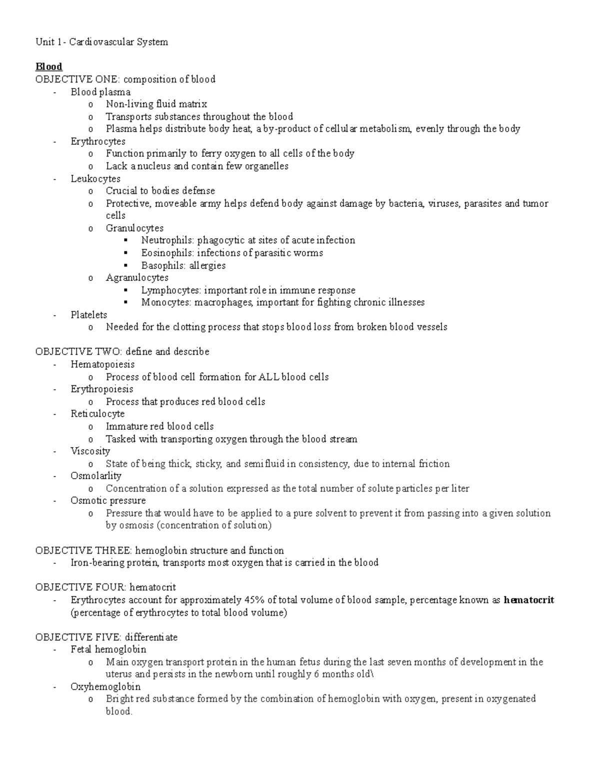 ANAT 1053 Test 2 - The Nervous System Part 2, The Respiratory System ...