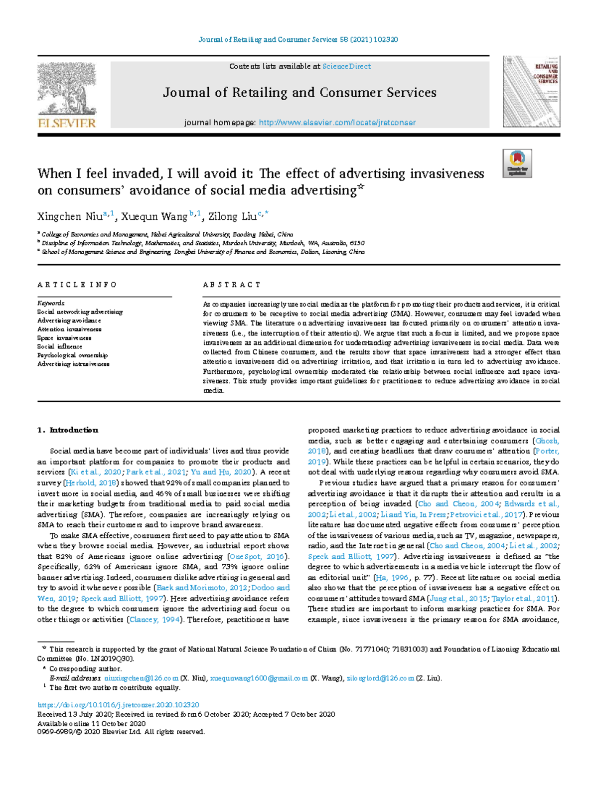 Ad Avoidance in Digital Contexts: A Systematic Review of Literature ...