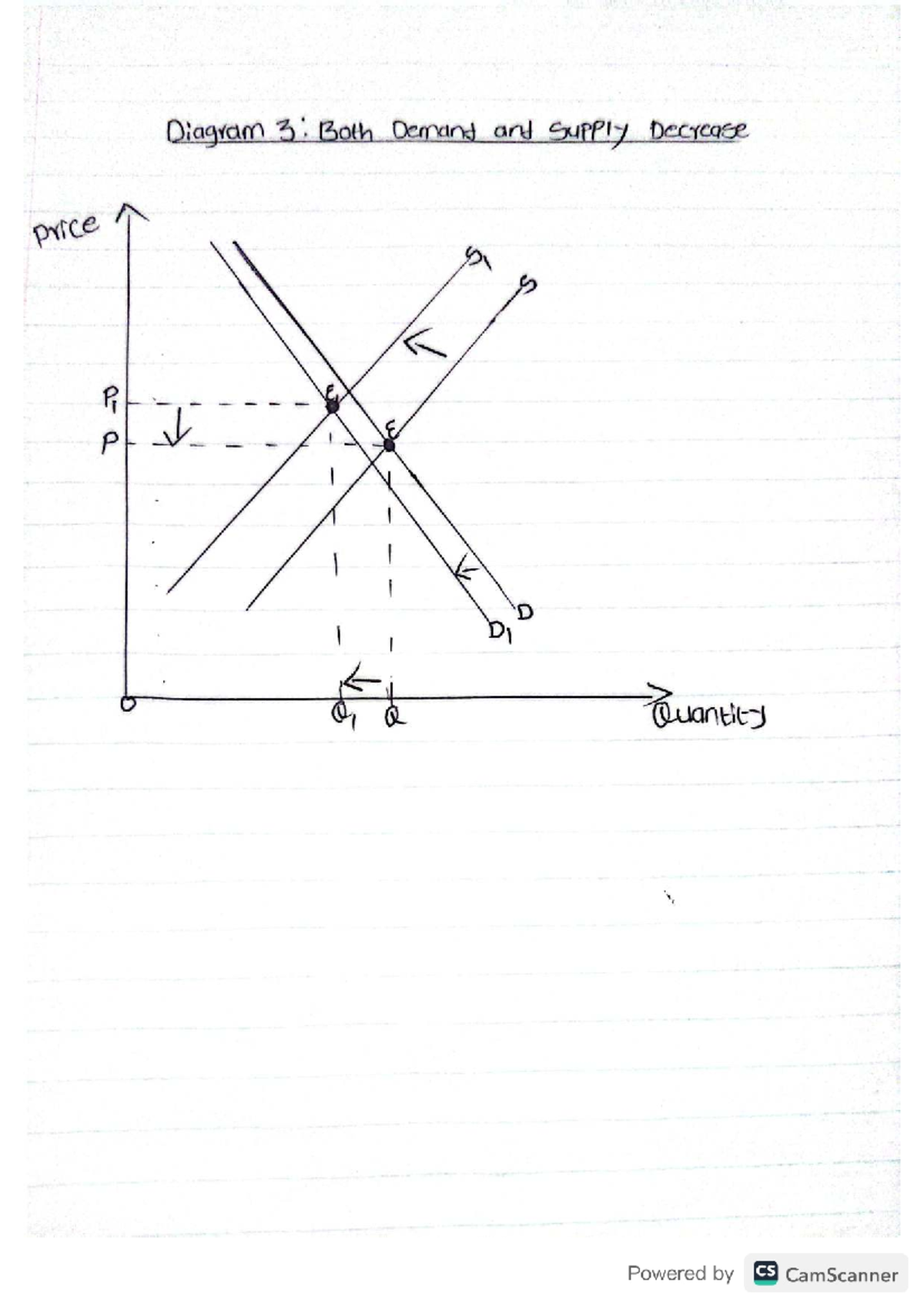 Cam Scanner 2025-07-19 12 - ECS1501 - Diagram 3: Both Demand and Supply ...