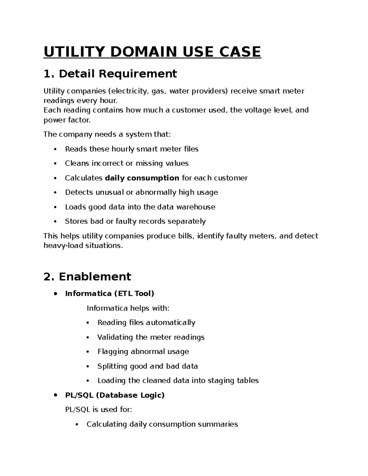 Use Case Utility - Non-Functional Requirements for Smart Meter Data ...