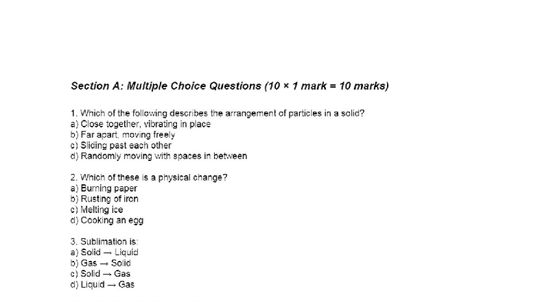 S1: Extra Task - Multiple Choice Questions & Explanations - Studocu