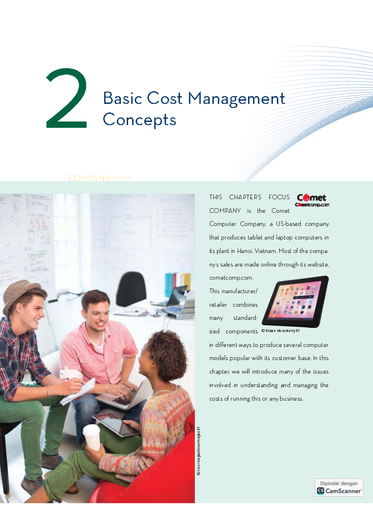 Basic Cost Management Concepts: Insights from Comet Computer Co. (ACCT ...
