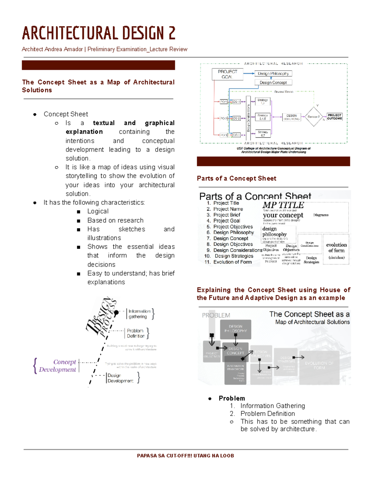 AD2 2nd Sem - Prelim Architecture Design Notes & Concepts - Studocu