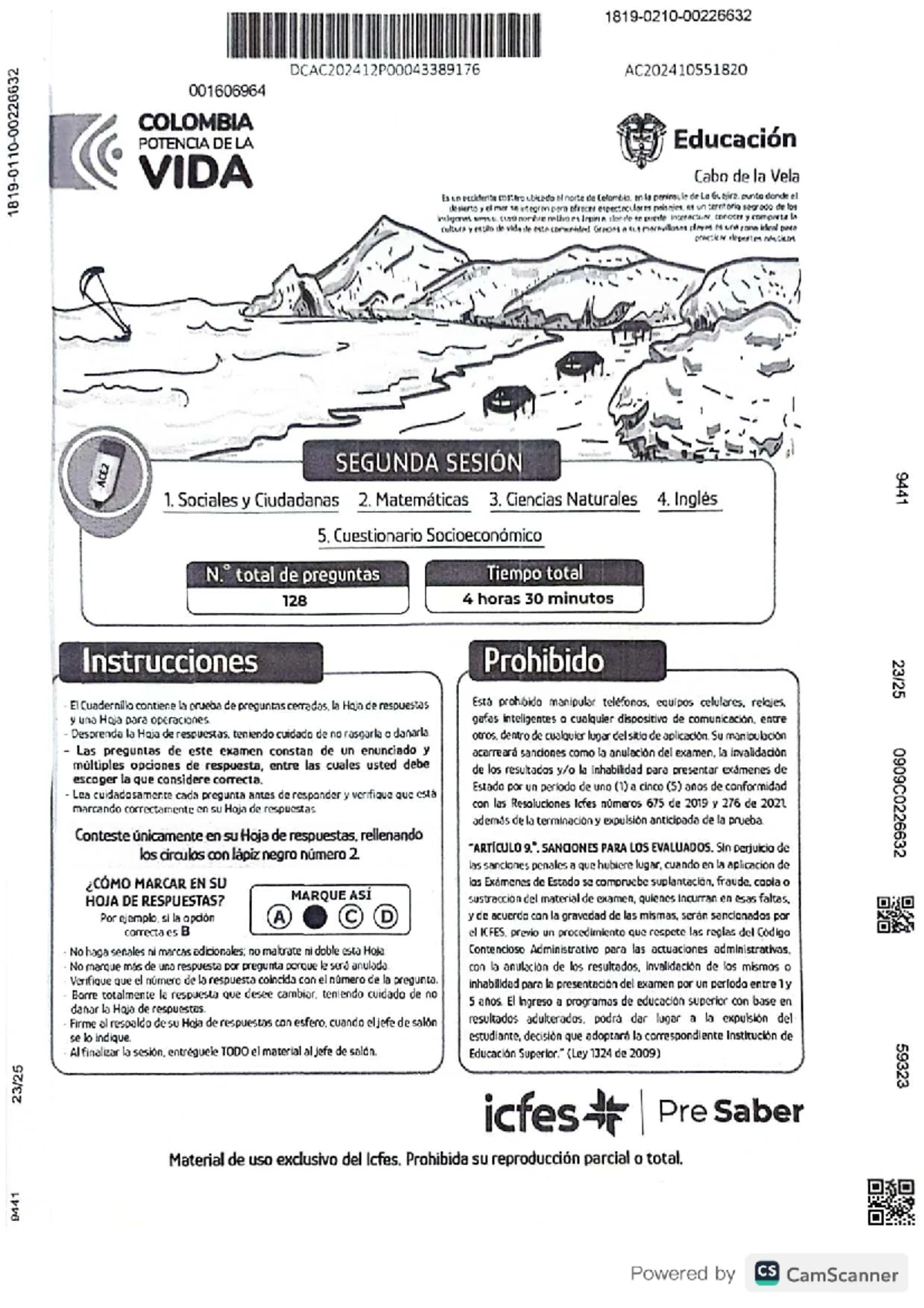 Examen Saber 11º: Prueba de Sociales y Ciudadanía - Infografía - Studocu