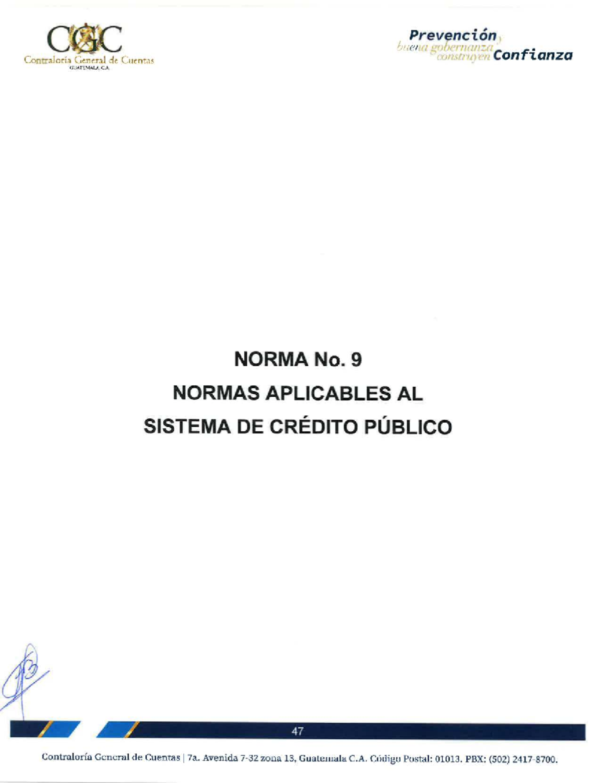 Normas Generales y Técnicas de Control Interno Gubernamental A 039 2023 ...