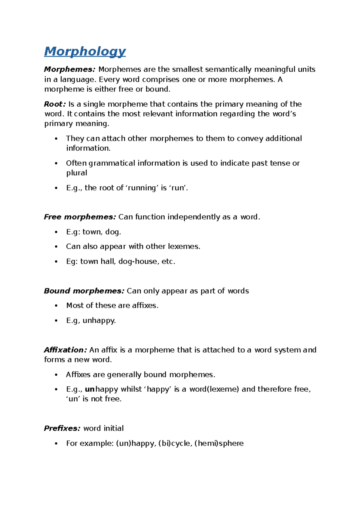 Morphology and Morphemes: Understanding Word Structure in Linguistics ...