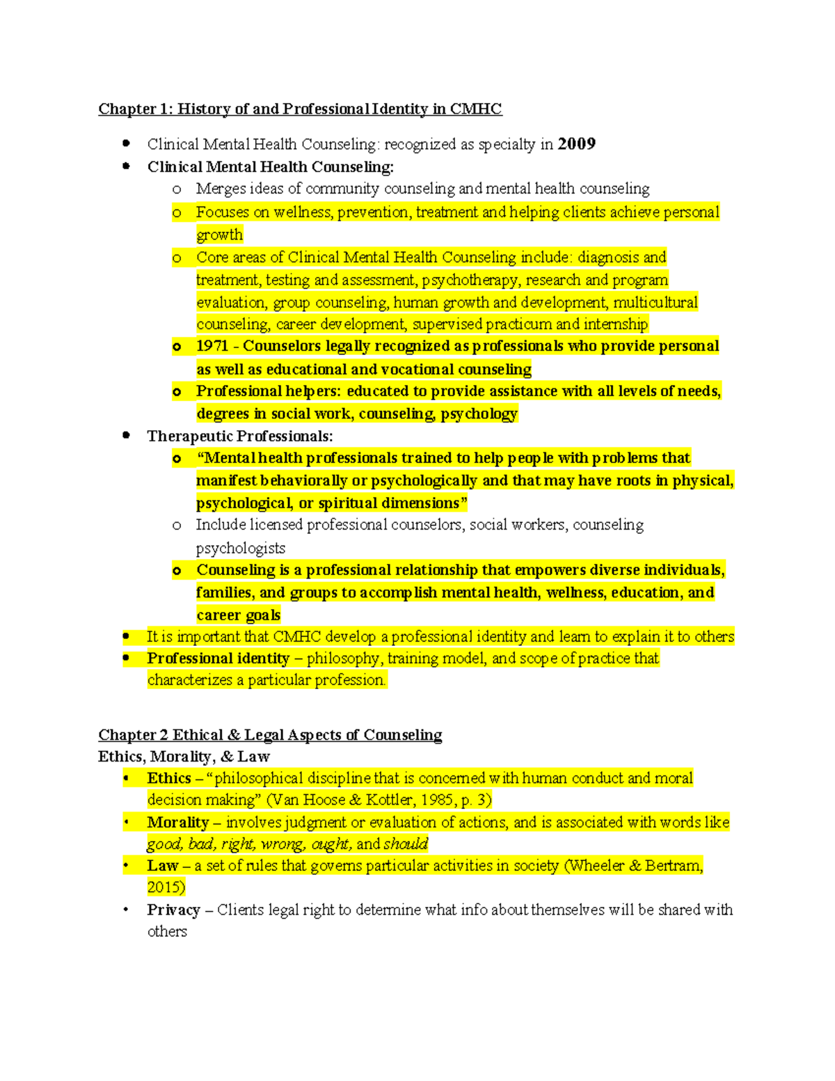 Understanding Clinical Mental Health Counseling: Key Concepts ...