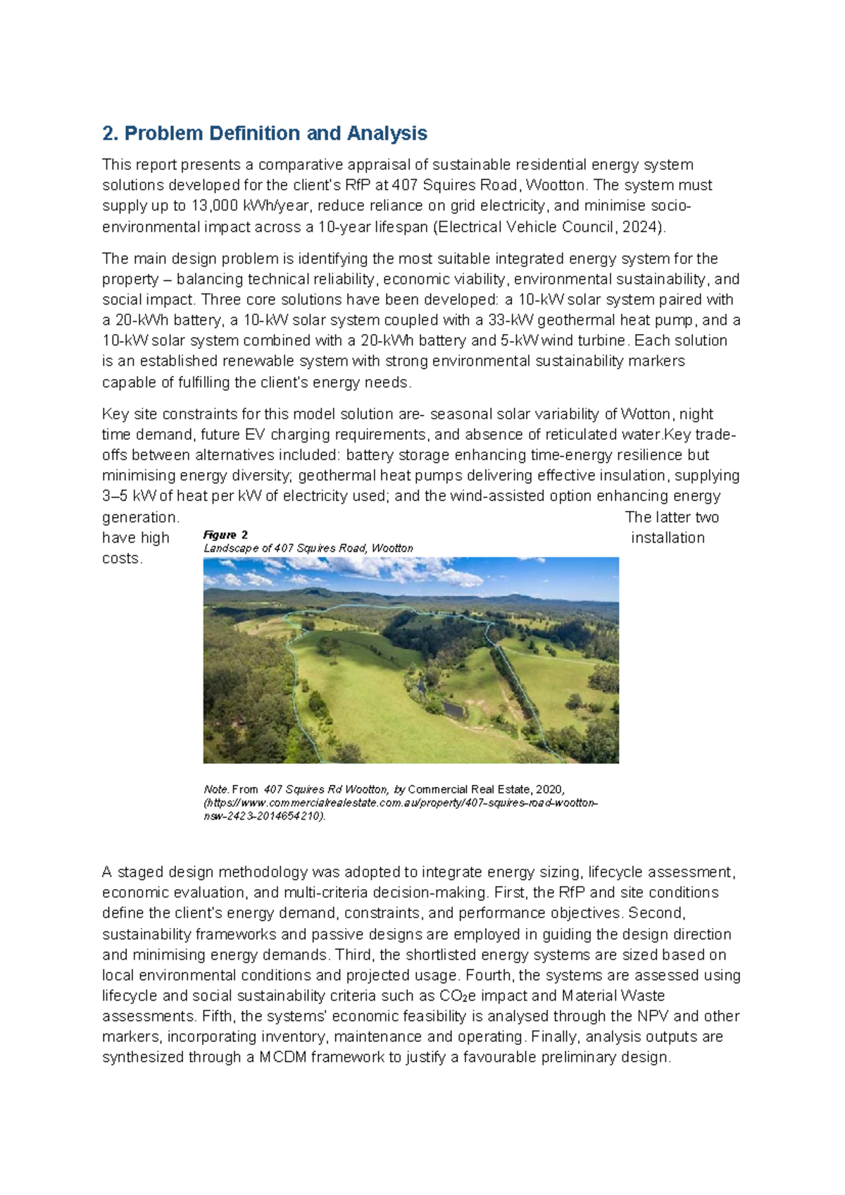 Problem Definition and Analysis of AT2: Sustainable Energy Solutions ...