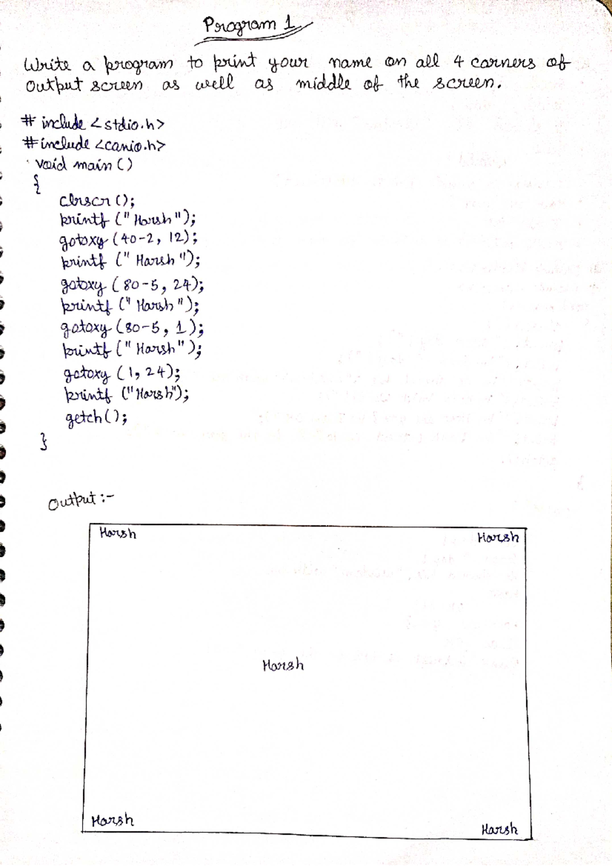 C Programming Basics: Program 1 to Program 25 (PSC Code) - Studocu