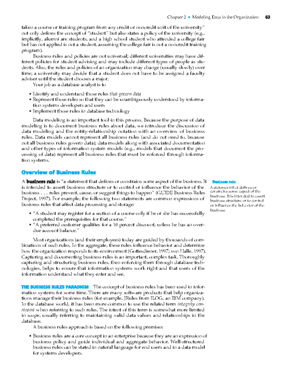 103 - Key Lecture Notes on Data Modeling in Management Systems - Studocu