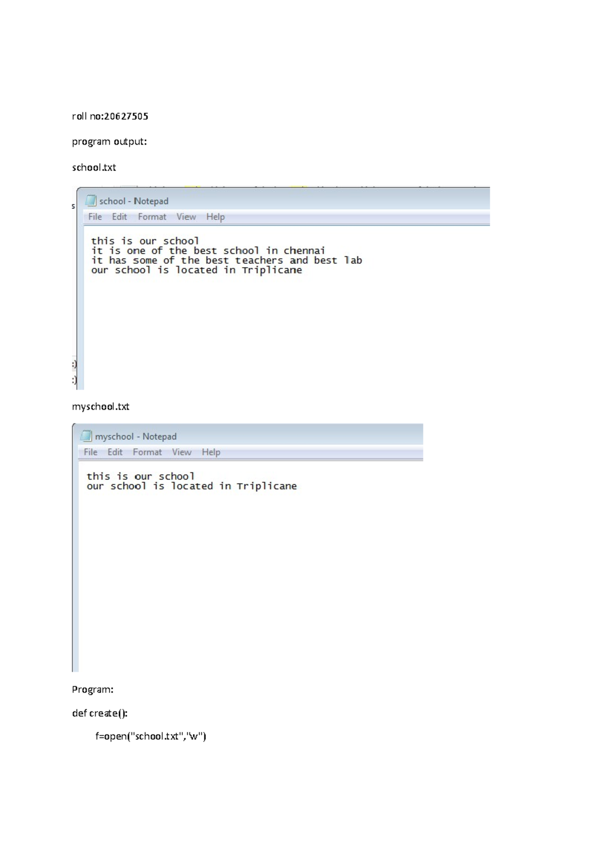 Text file -s7 - Dhdhdhdhrjrjdjdh - Computer science class 12 - roll no ...