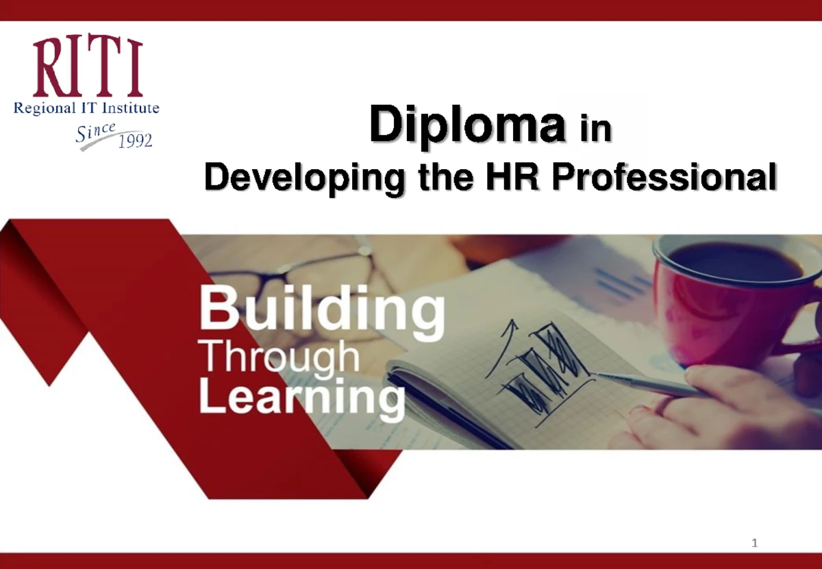 Diploma in Developing the HR Professional - Course Overview and ...