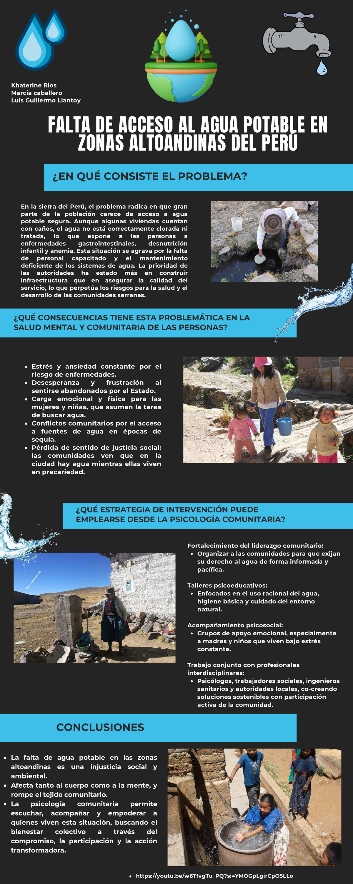 FALTA DE ACCESO AL AGUA POTABLE EN ZONAS ALTOANDINAS DEL PERÚ: UN ...