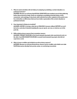 Activity 9 - SS01 - Directions: Write a brief photo essay based on the ...