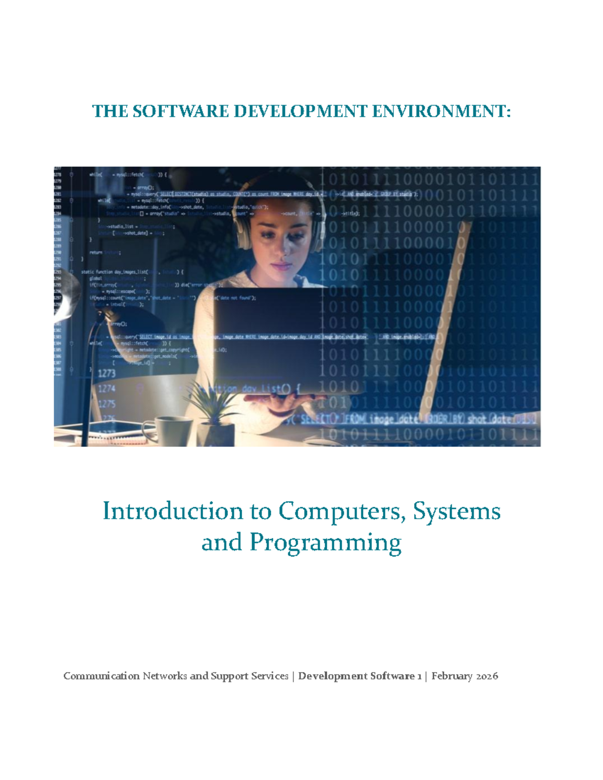 Introduction to Computers and Programming - Lecture Notes - Studocu