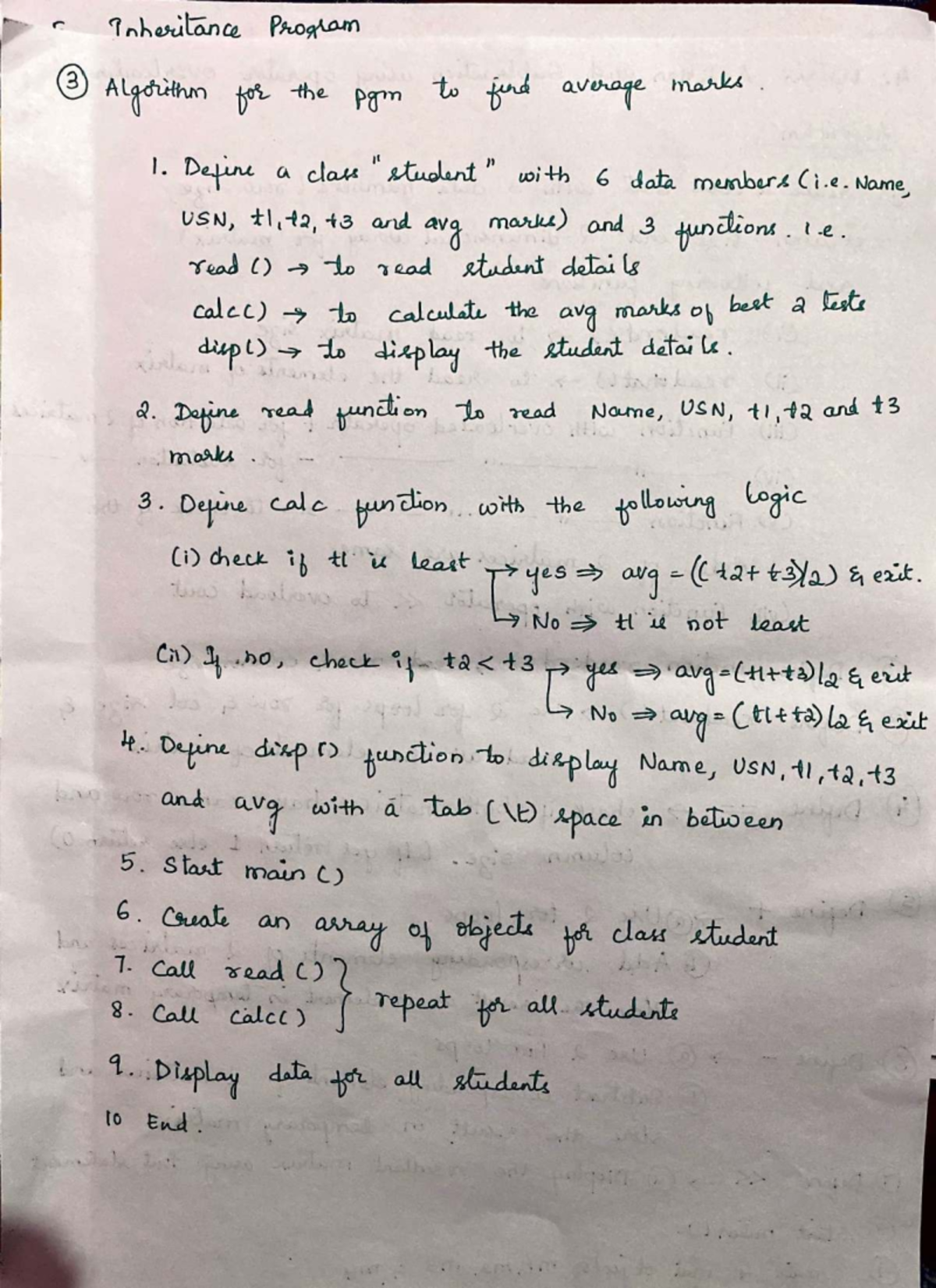 C++ Algorithm Notes: Concepts from Pages 3 to 6 - Studocu