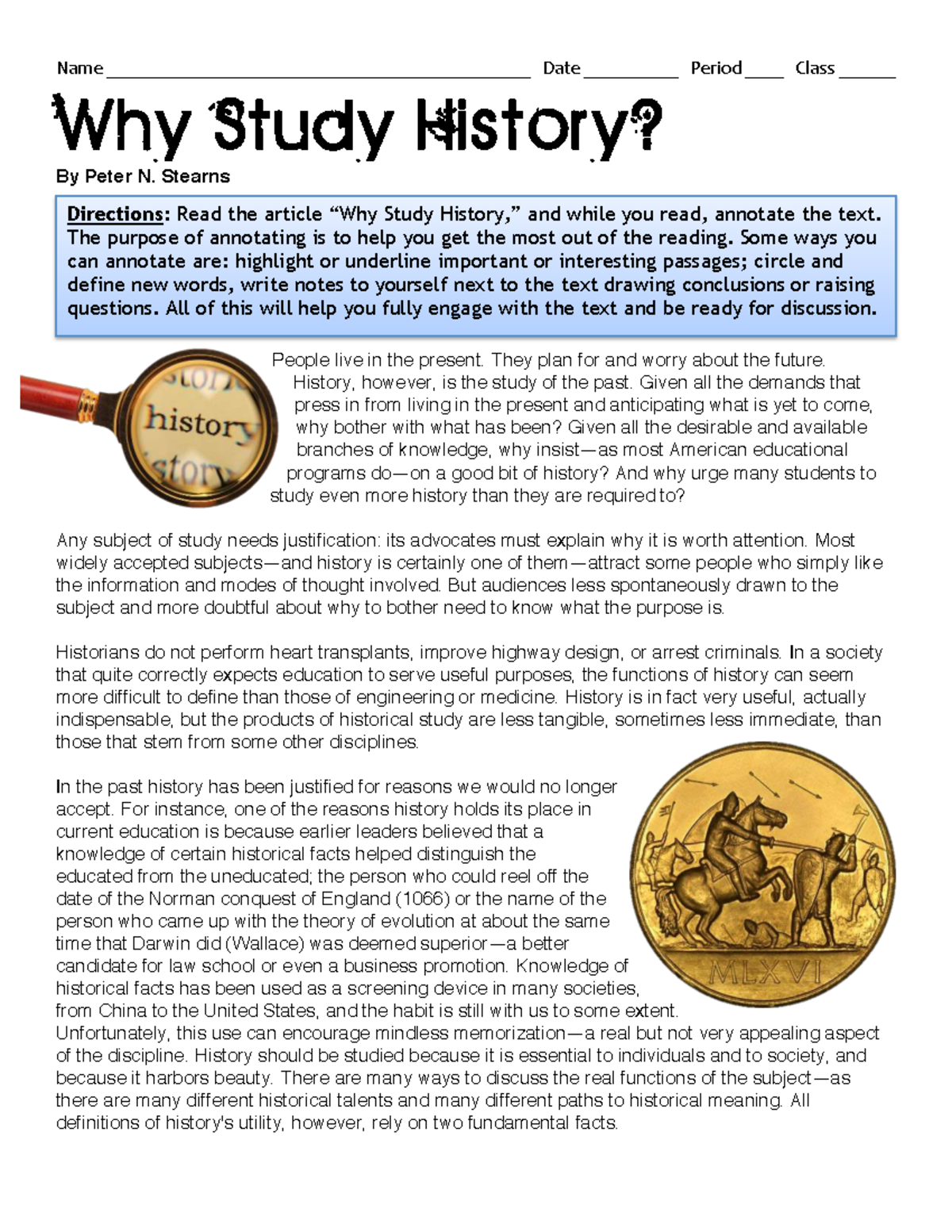 HIST101: Importance of Studying History - Reasons and Benefits ...