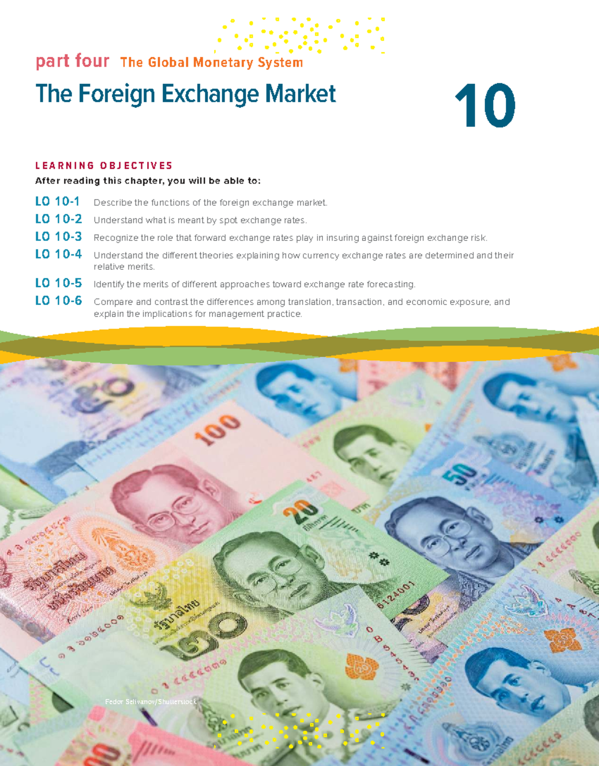 Chapter 10: The Global Monetary System & Foreign Exchange Market ...