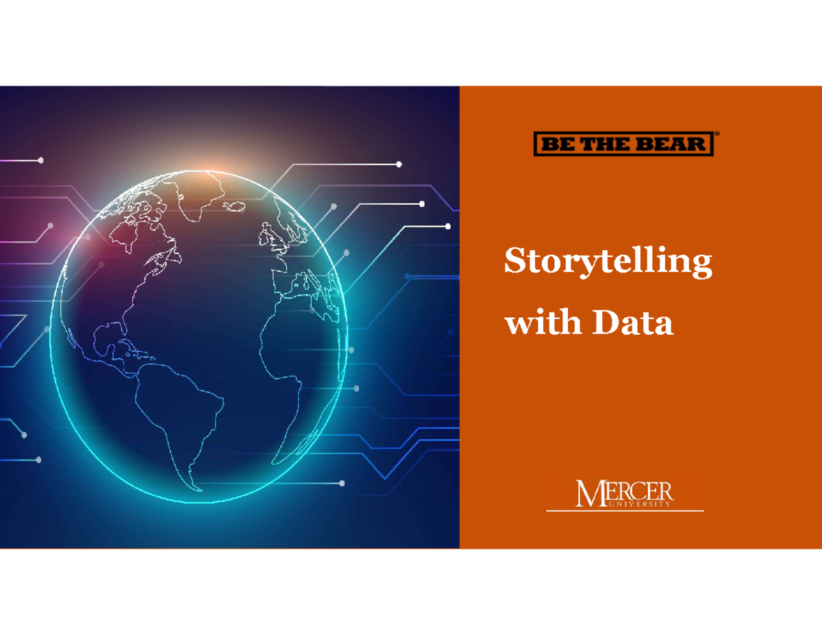 Data Visualization Fundamentals: Insights from Storytelling with Data ...