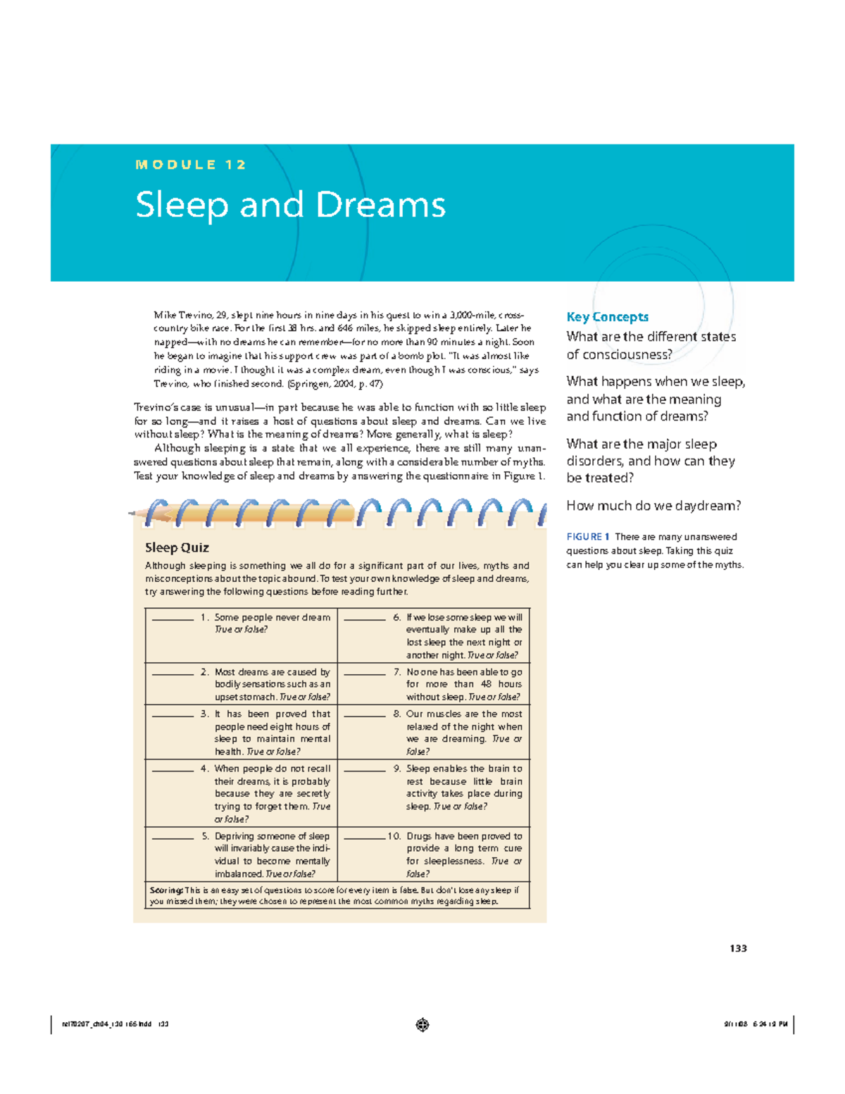 Module 12 - Practice Material on English Tenses and Sleep Insights ...