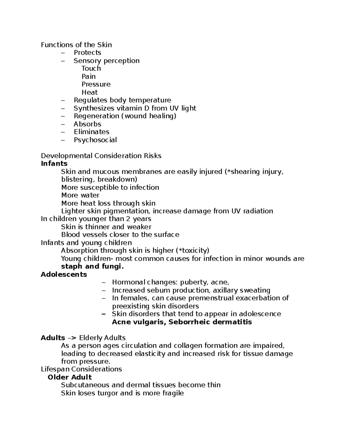 Wound Healing Phases and Pressure Injury Management for Nursing Care ...