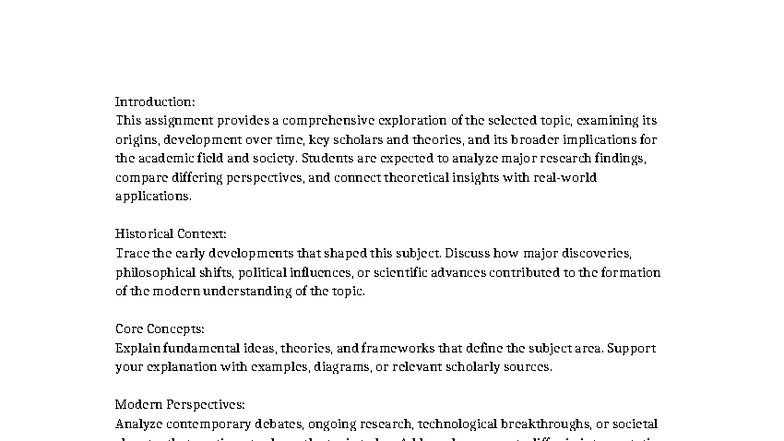 MAT Final Exam - Comprehensive Exploration of Selected Topic - Studocu