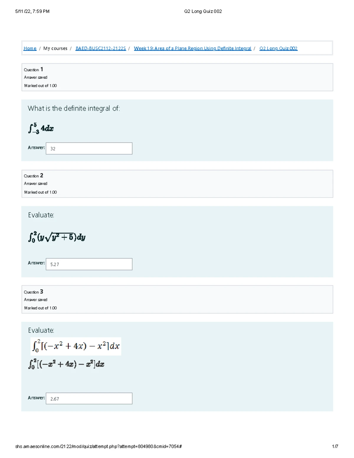 Calculus Based Physics 1 Quiz 1 Review: Key Concepts and Questions ...