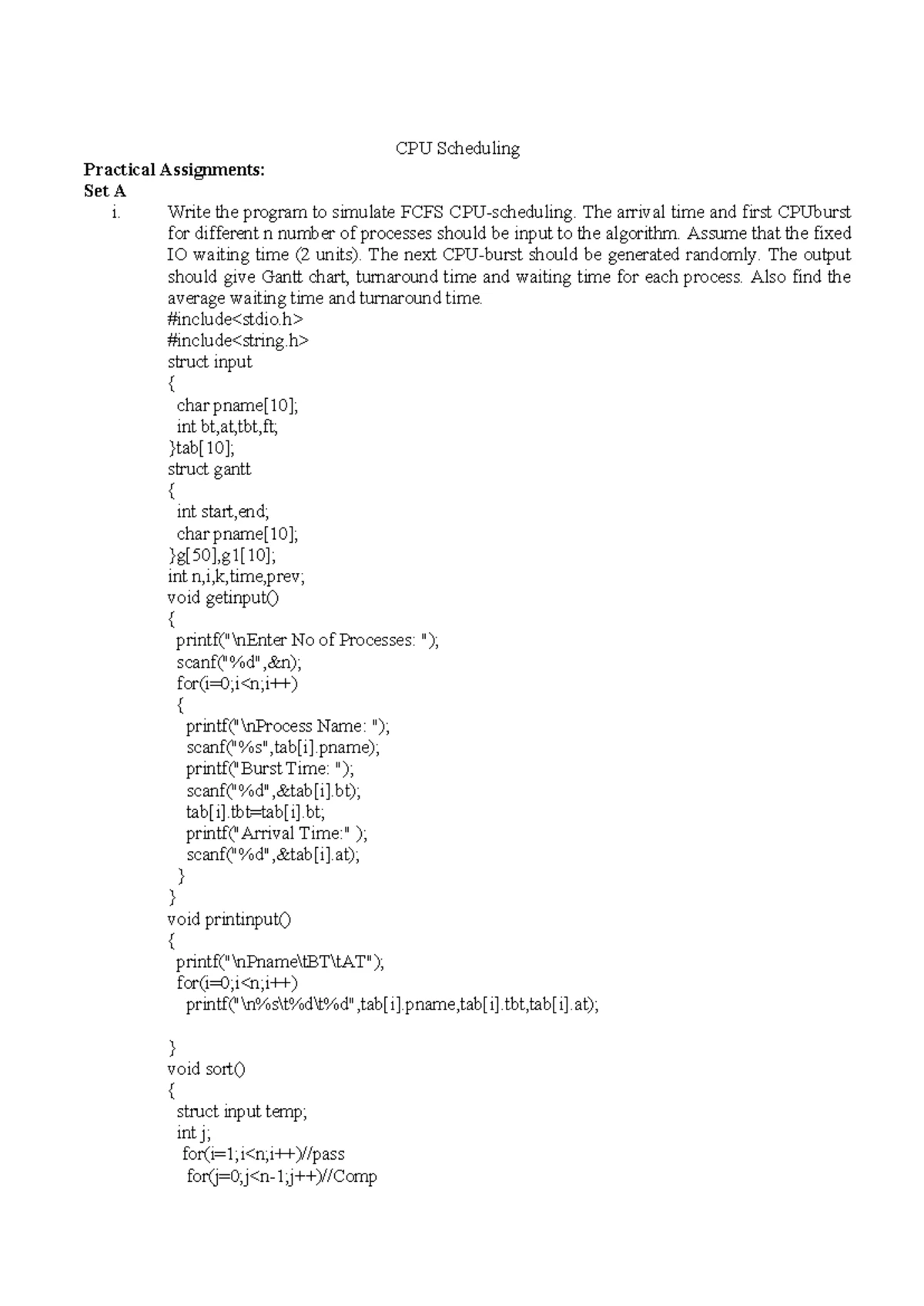 T.Y.B.Sc.(CS) Sem V Lab Workbook for CS 359: Java Programming 2021-22 ...