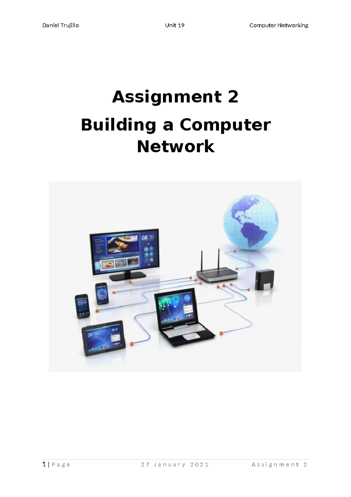 Assignment 2: Network Design for Redhill Engineering Co. (465520) - Studocu
