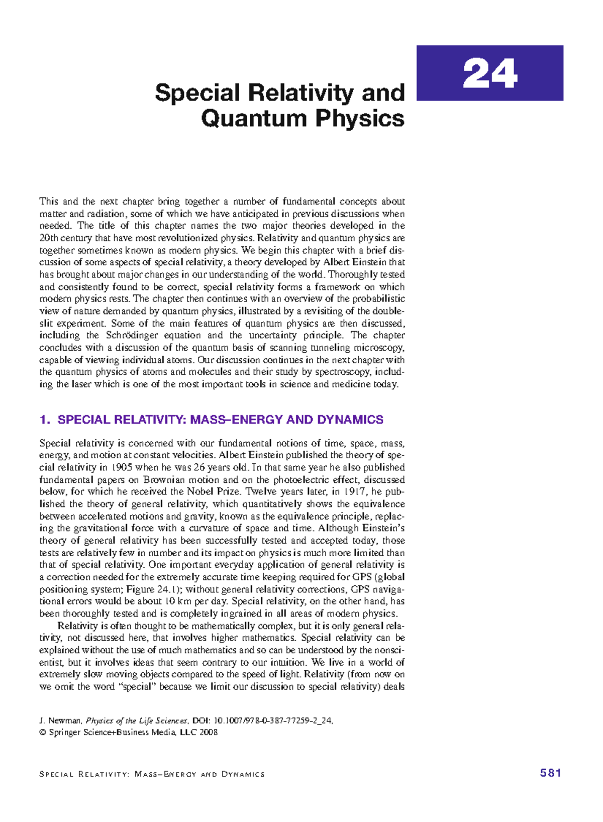 Special Relativity and Quantum Physics 24: Key Concepts and Insights ...