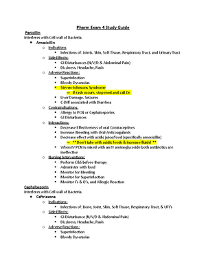 Pharm 1 exam lecture notes - Class Notes- Test Review Unit 1 Explain ...