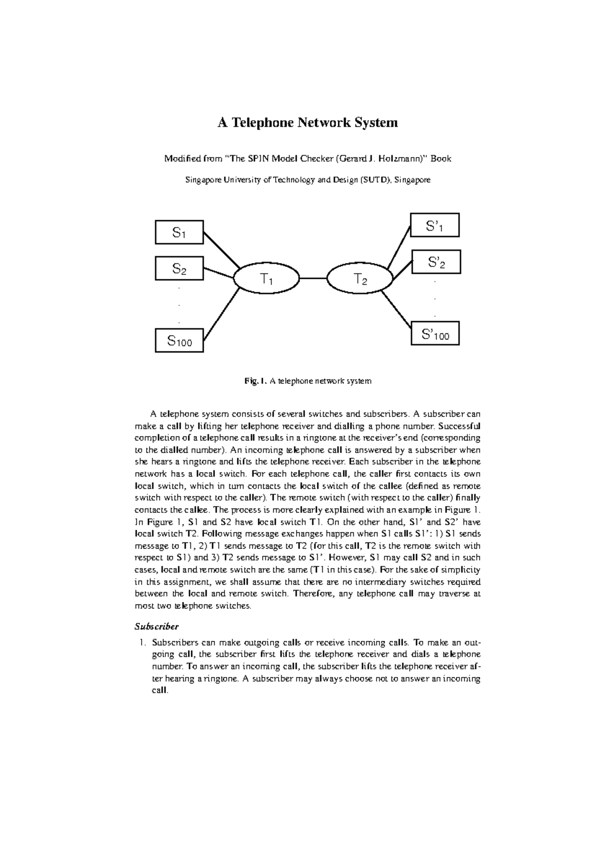 Telenetwork System Overview - Concepts by Prof Sudipta - Studocu