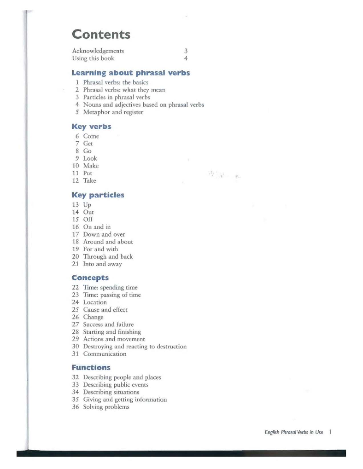 English Phrasal Verbs in Use: A Comprehensive Guide - Studocu