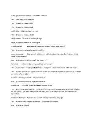 ITE6104 Computer Programming 2 Prelim TO Final QUIZ - UGRD-ITE6104 ...