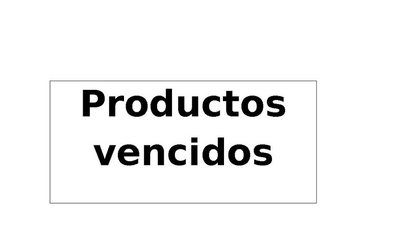 Vencido Rotulo - REPASOS - Programación Estructurada - Productos ...