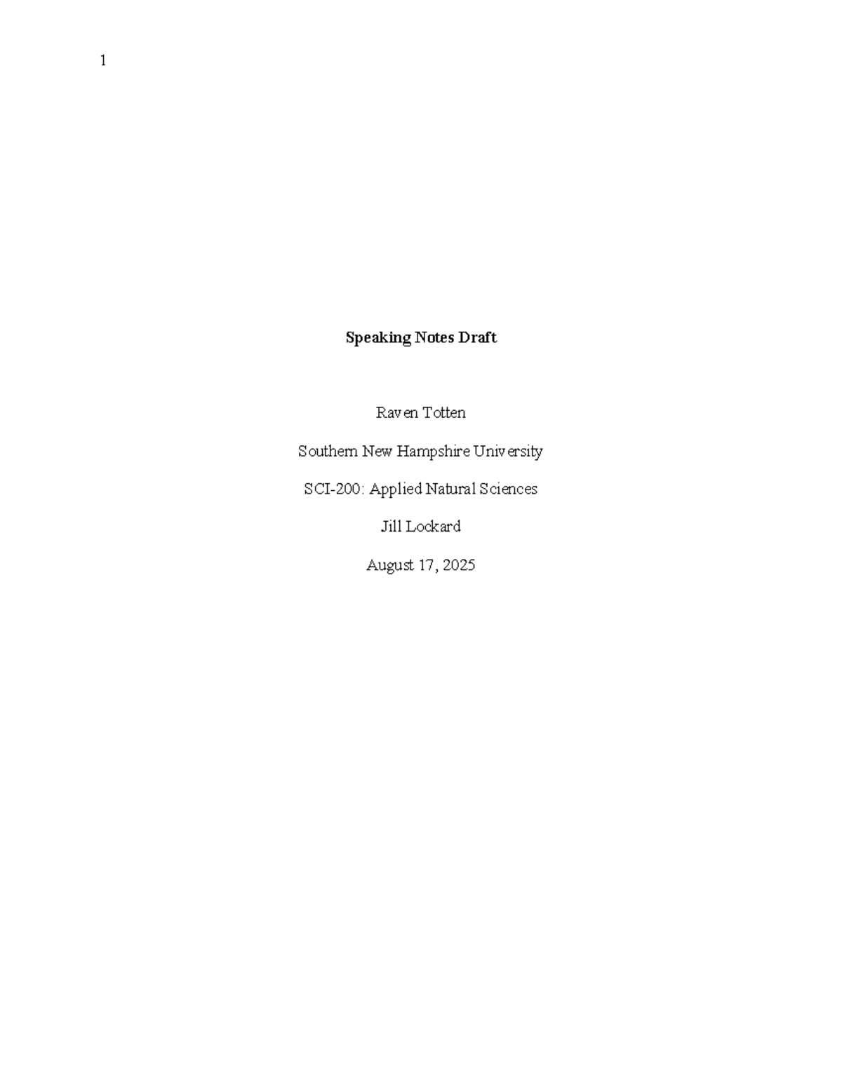 Speaking Notes Draft: Astronomy's Impact on Society - Final Project ...