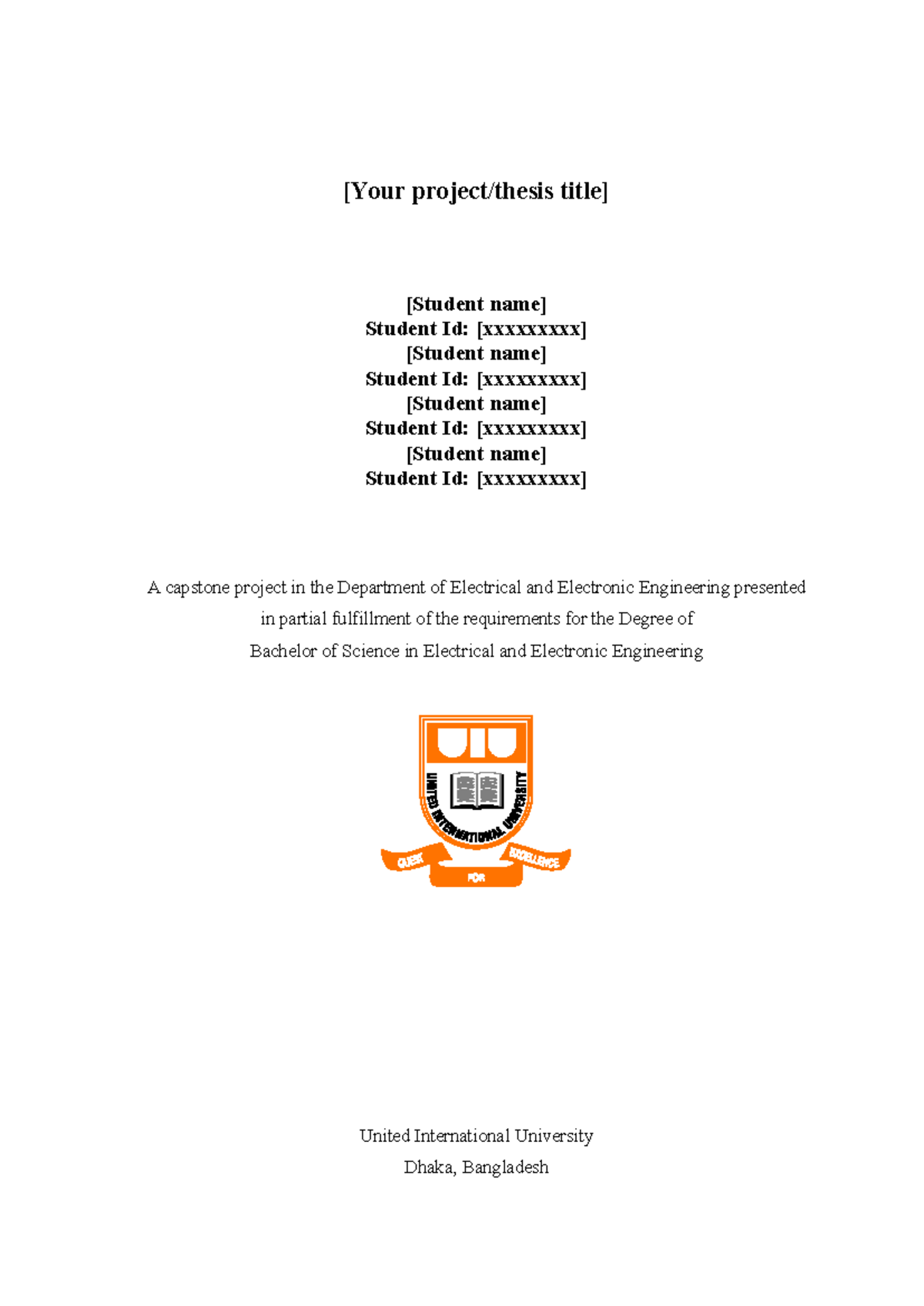 Capstone Project Template V1 - [Your project/thesis title] [Student ...