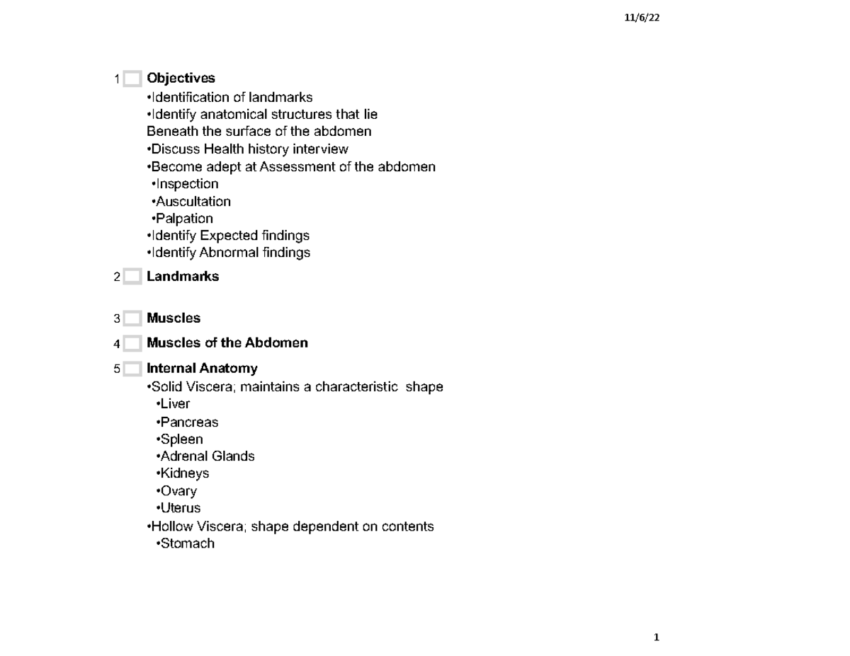 The Abdomen-power point 2022 - Student - Deprecated API usage: The SVG ...