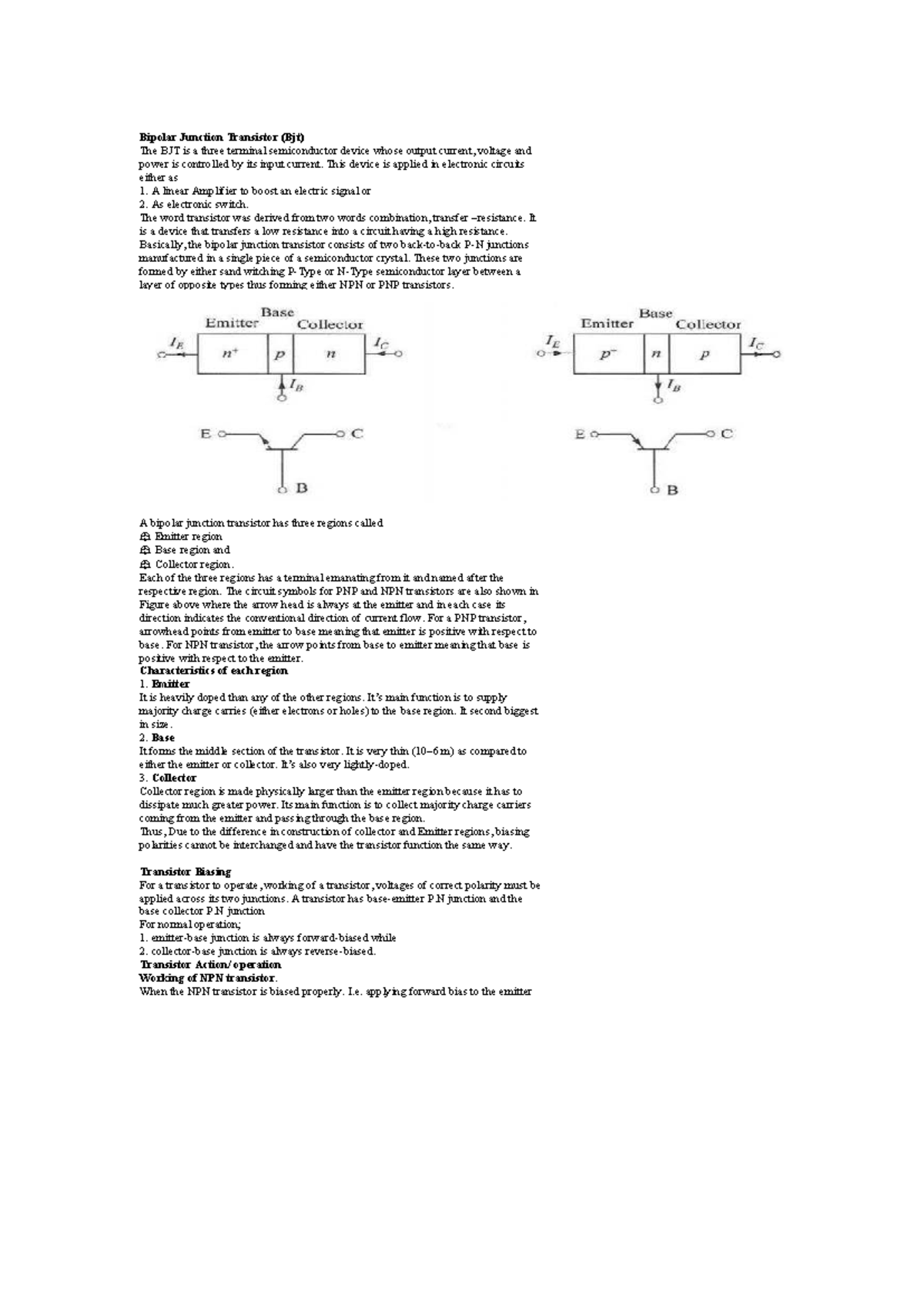 BJT Fundamentals: Understanding Bipolar Junction Transistors and Their ...