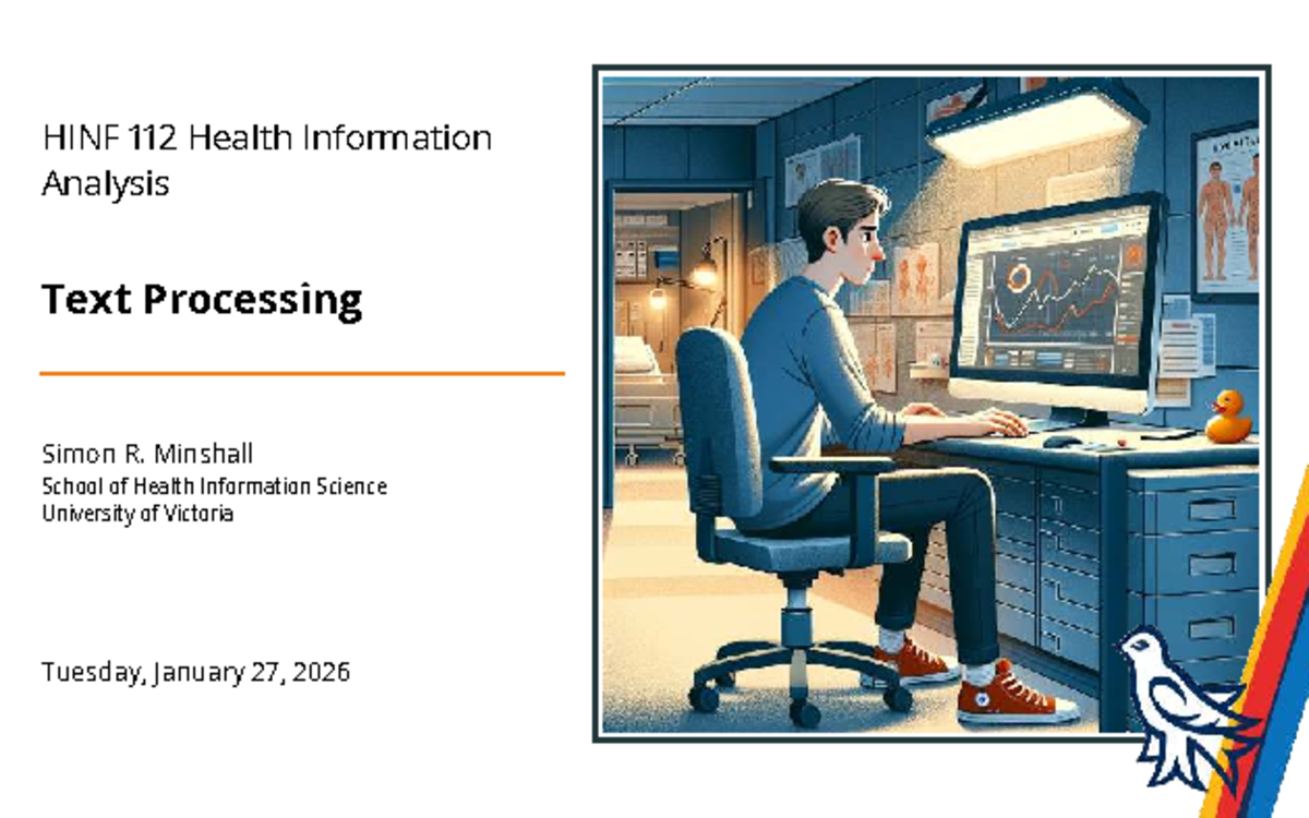 HINF 112 Text Processing: String Manipulations & Functions - Studocu