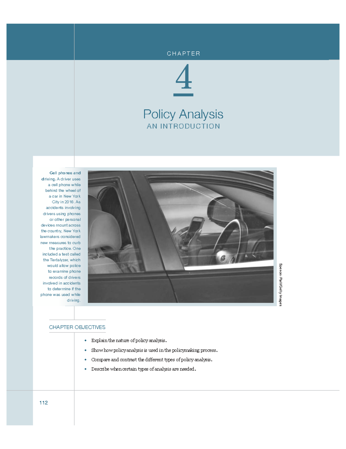 CHAPTER 4: Foundations of Policy Analysis in Public Governance - Studocu