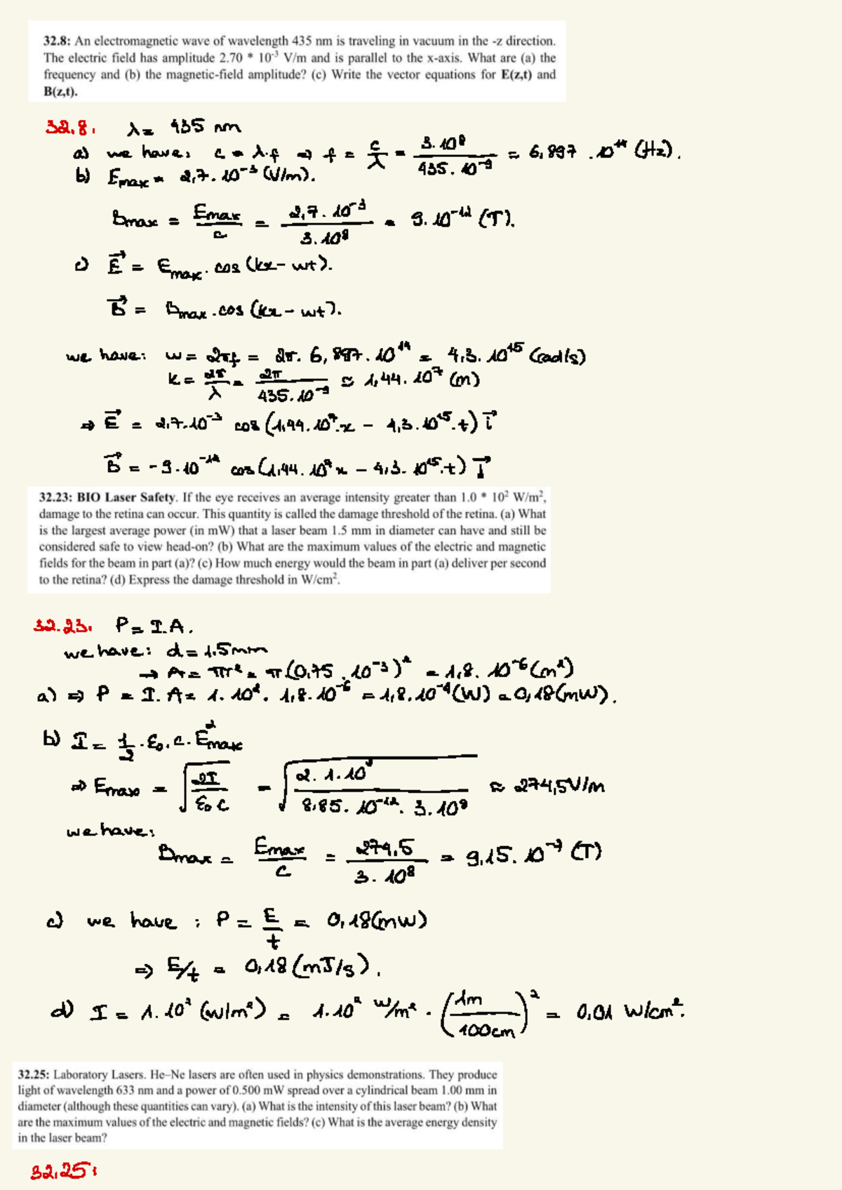 Problem set 3 - homework for physics course - Studocu