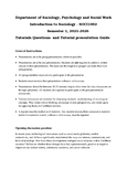 Introduction to Sociology - SOCI 1002 - UWI Mona - Studocu