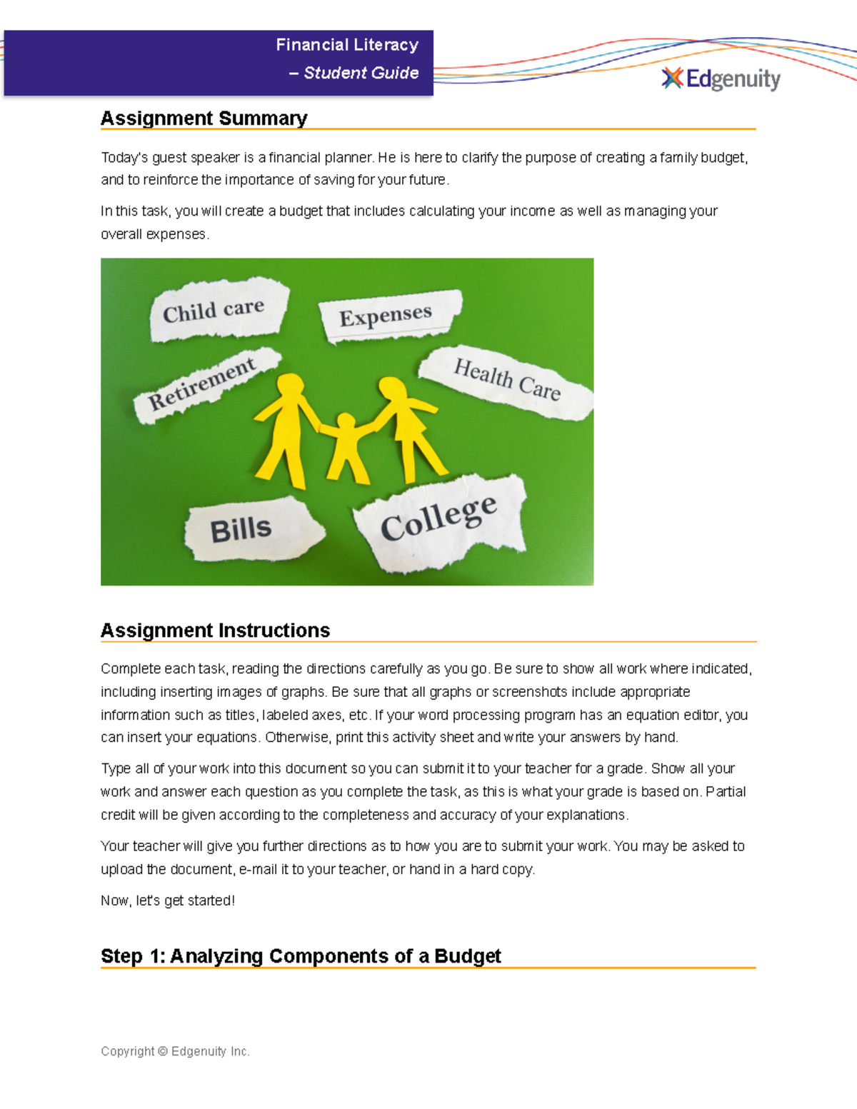Financial Literacy ST101: Comprehensive Student Budgeting Guide - Studocu
